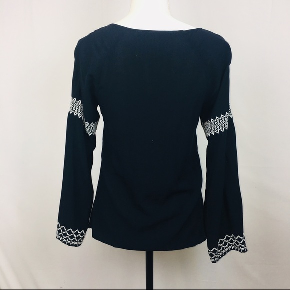 J Roberts Texas Boutique boho style Tunic - Size S - Picture 2 of 5